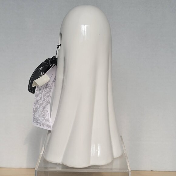 Martha Stewart Halloween Decor LED Lights Up White Ceramic Spooky Ghost 8.75 in - Picture 4 of 15